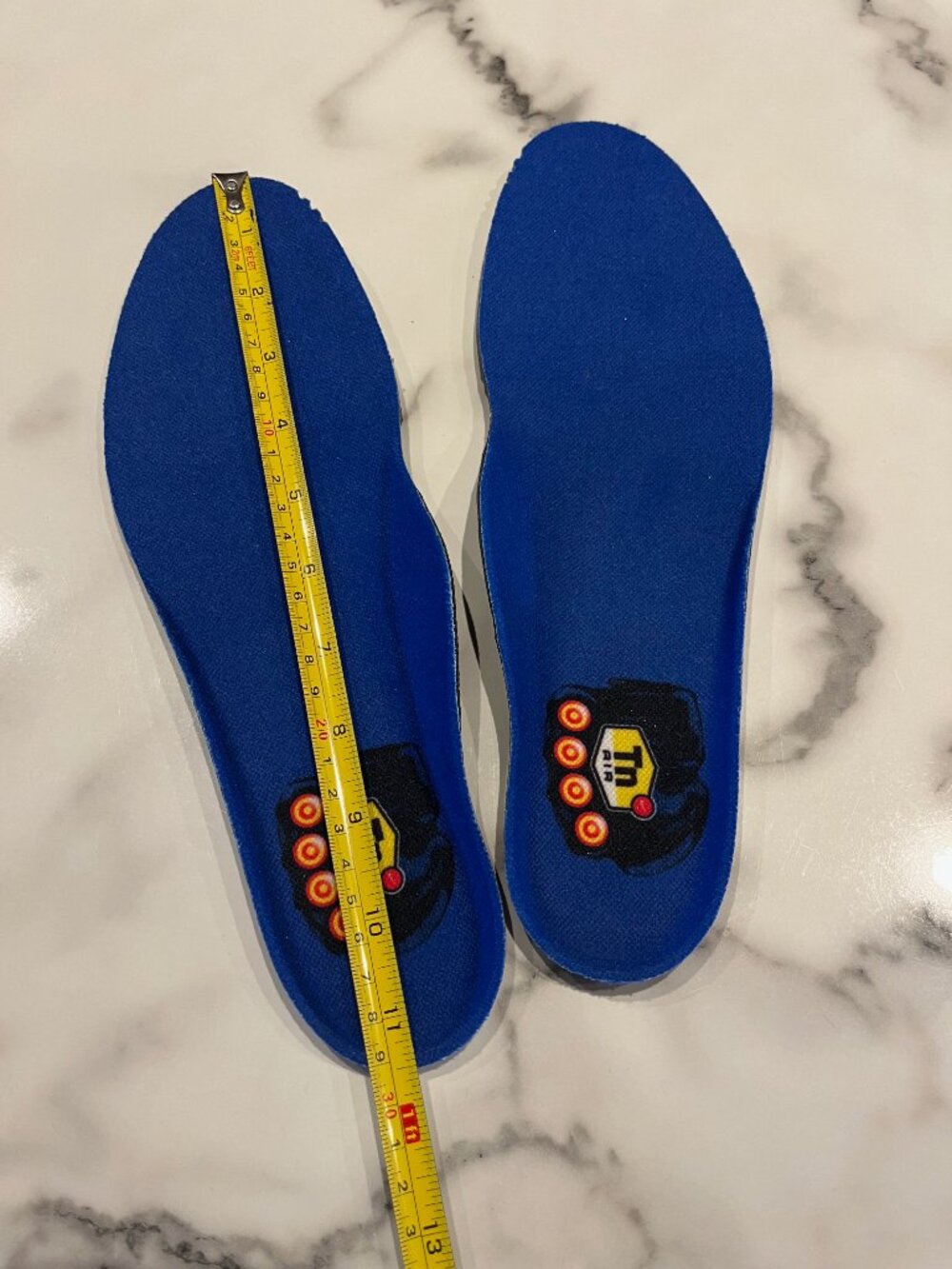 Nike Air Max Plus Tn Replacement Insoles - Blue -- 10.5 mens - Picture 3 of 4